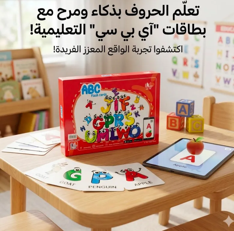 بطاقات الحروف الإنجليزية
